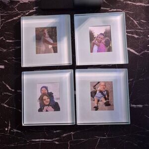 Photo Coasters in box. Vintage ,2006.